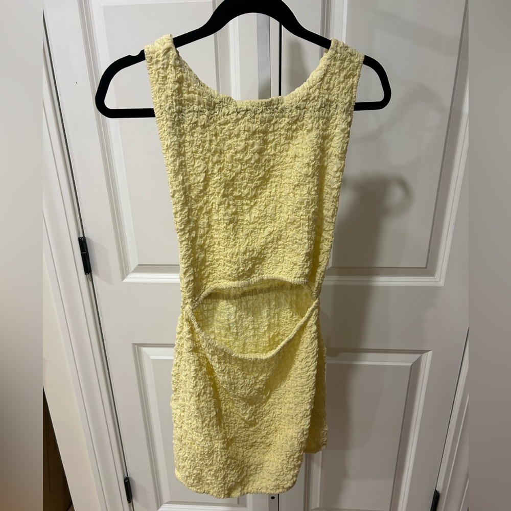 Free People Yellow Dress